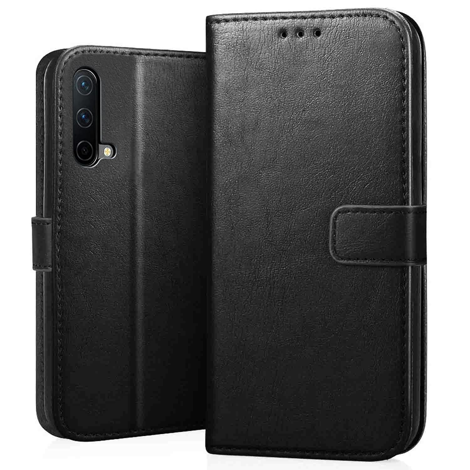 61yeVeuOE0S._SL1500_ icall Shock Proof Flip Cover Back Case Cover for Oneplus Nord CE 5G (Flexible | Leather Finish | Card Pockets Wallet & Stand - Image 1