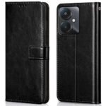 icall Shock Proof Flip Cover Back Case Cover for Xiaomi Mi Redmi 13C 5G | Redmi 13C 4G | Poco M6 5G | Poco C65 (Flexible | Leather Finish | Card Pockets Wallet & Stand